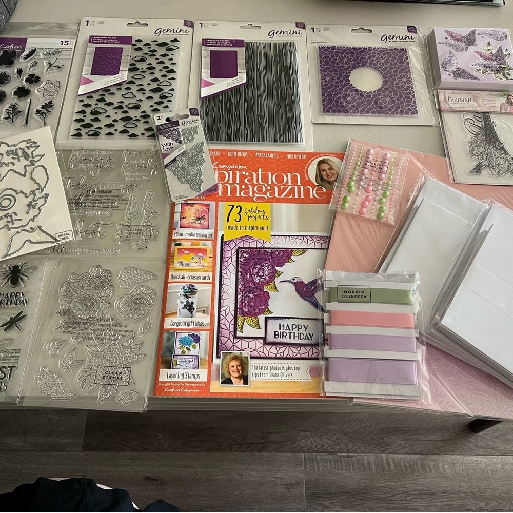 Gemini Purple Crafting Kit. New